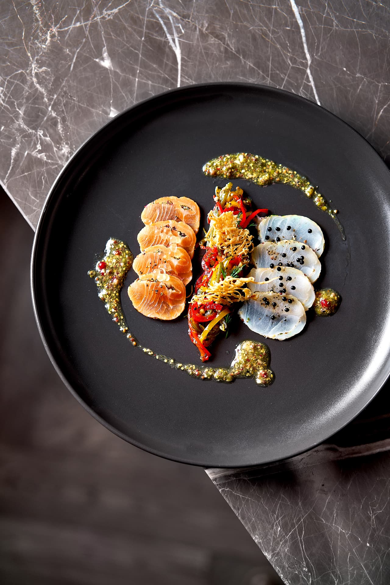 CARPACCIO OF SALMON & KINGKLIP